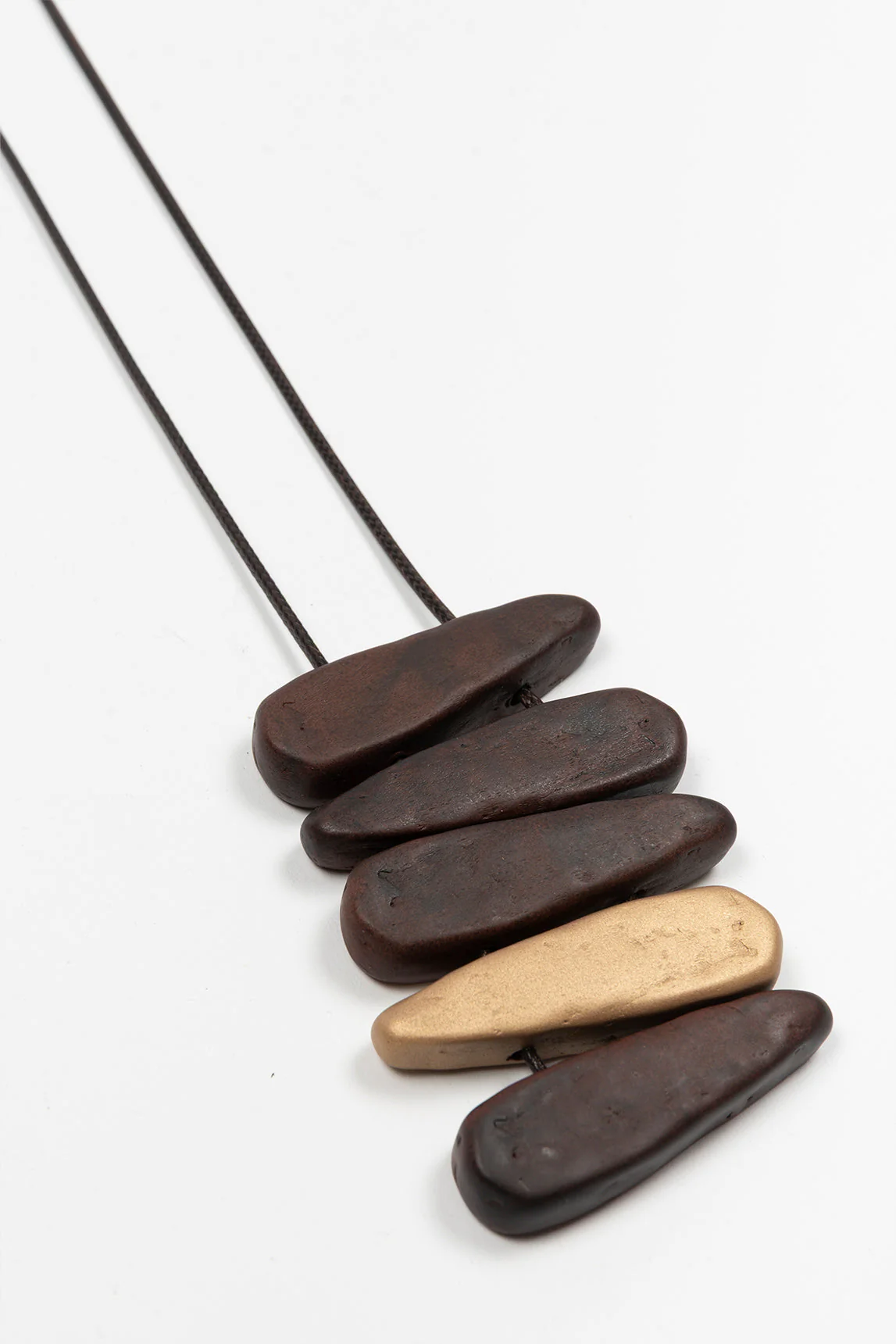 Rivera-Spanien Halskette Era Holz und Messing