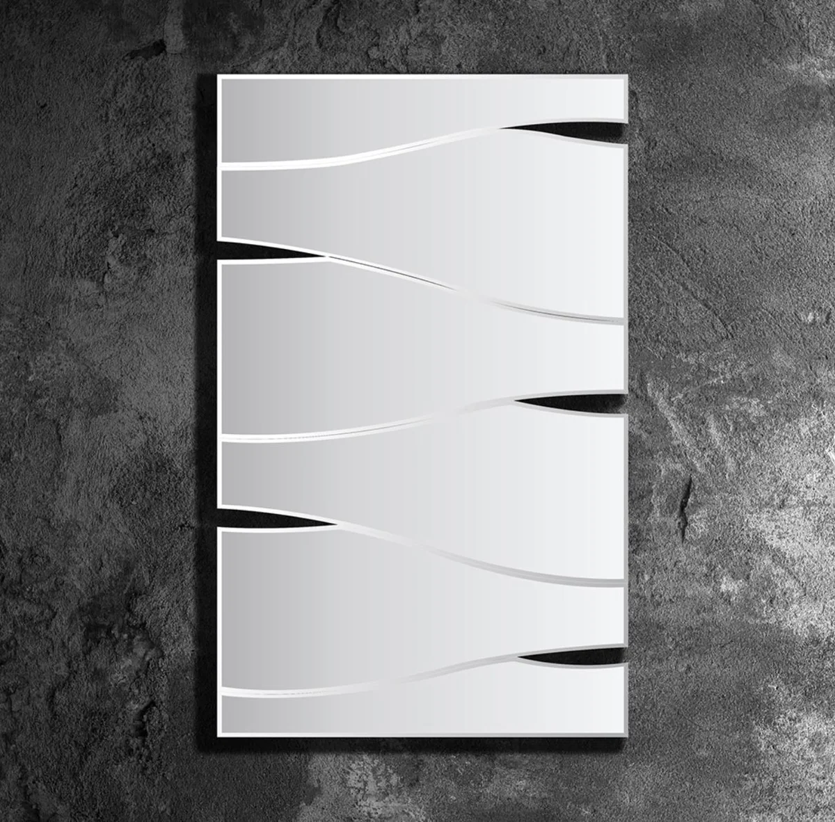 Designer living room mirror / wall mirror 70 x 113 cm - luxury collection