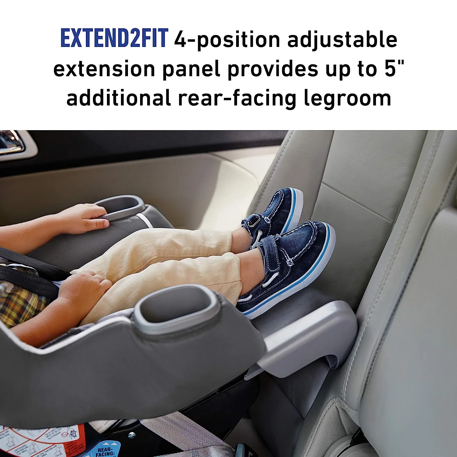 Extend2Fit Cabrio-Autositz, fahren Sie länger nach hinten gerichtet mit Extend2Fit, Gotham