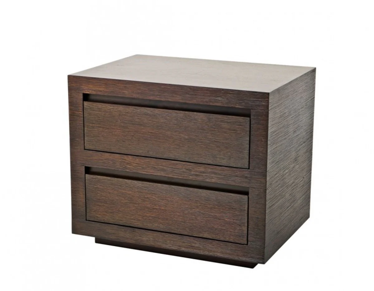 Luxury mahogany cabinet with 2 drawers 62 x 45 x H. 53 cm - Luxury Collection