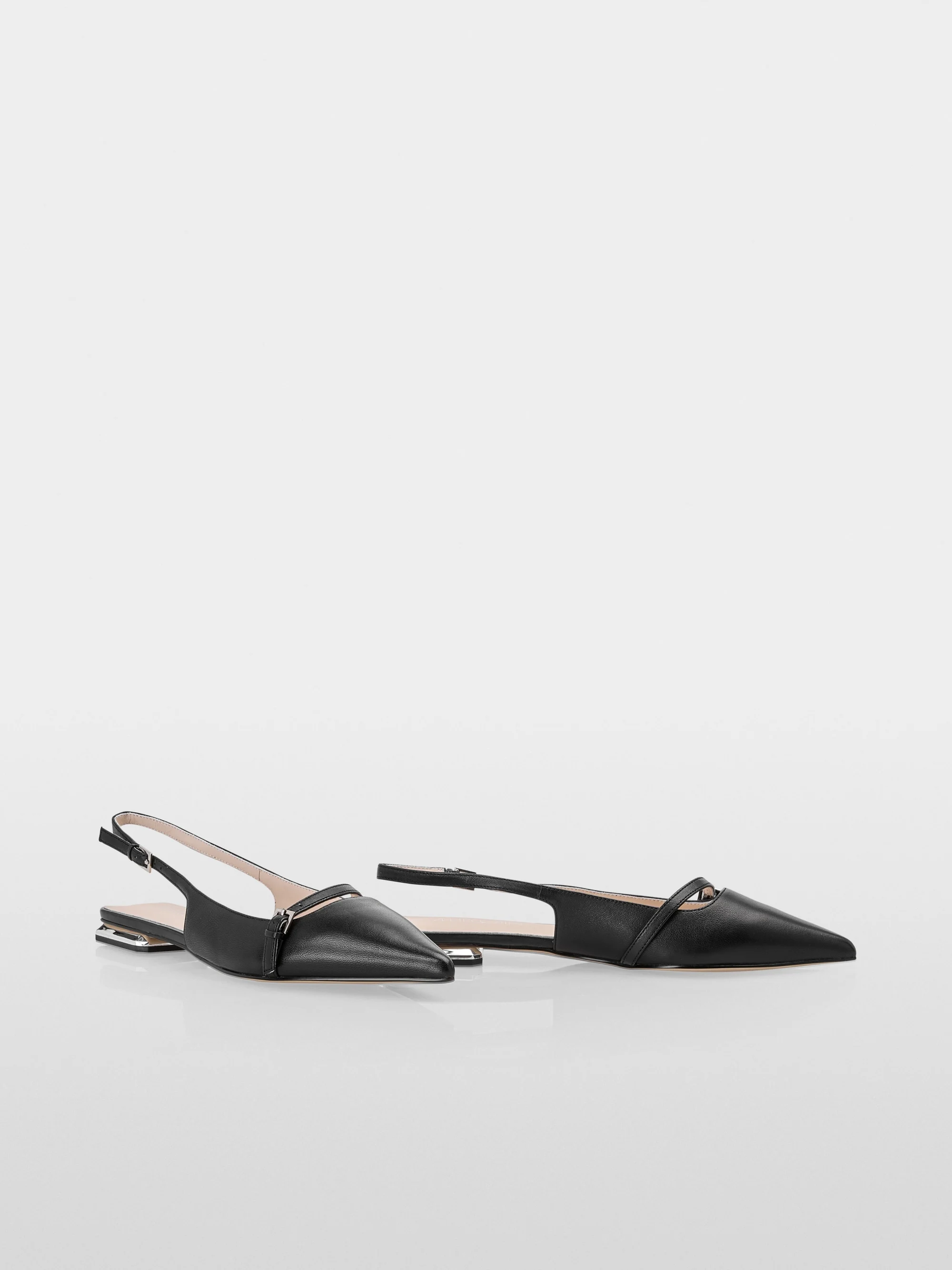 Marc-Cain Lederballerina im Slingback-Stil