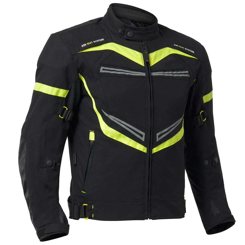 OUT DELTA JACKET - BLACK / FLUOR