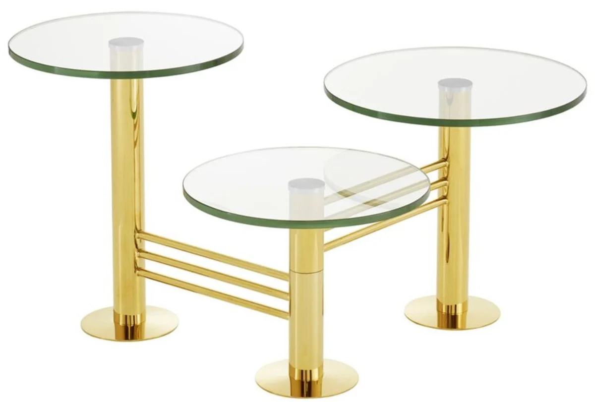 Designer living room side table gold - designer living room furniture
