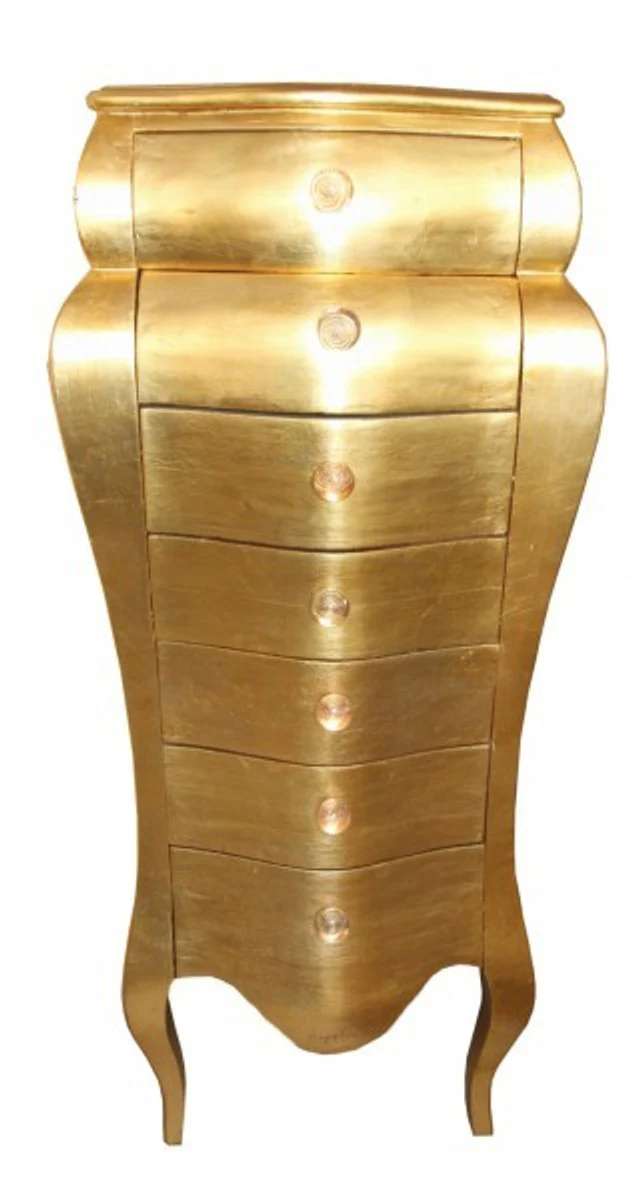 Baroque Dresser Gold 131 x 68 x 46 cm - Antique Style