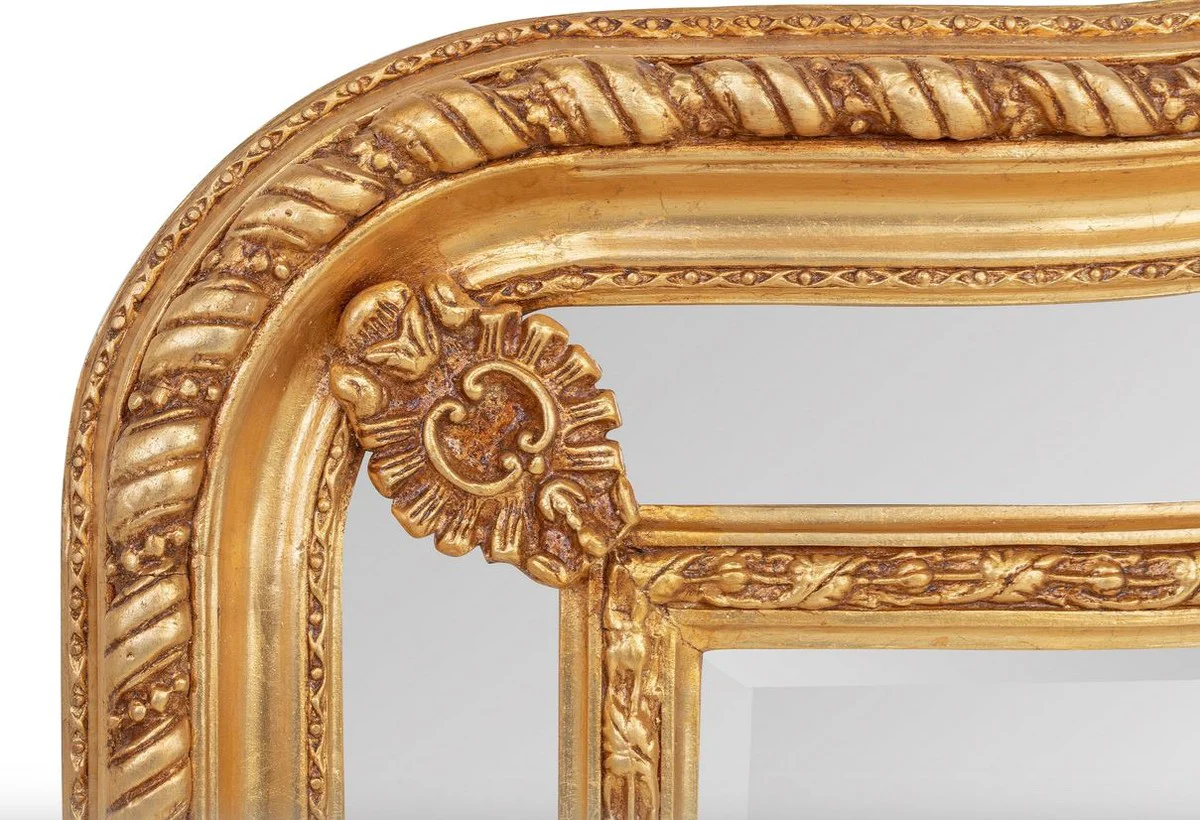 Magnificent Baroque mirror gold 125 x 190 cm - antique style - heavy version