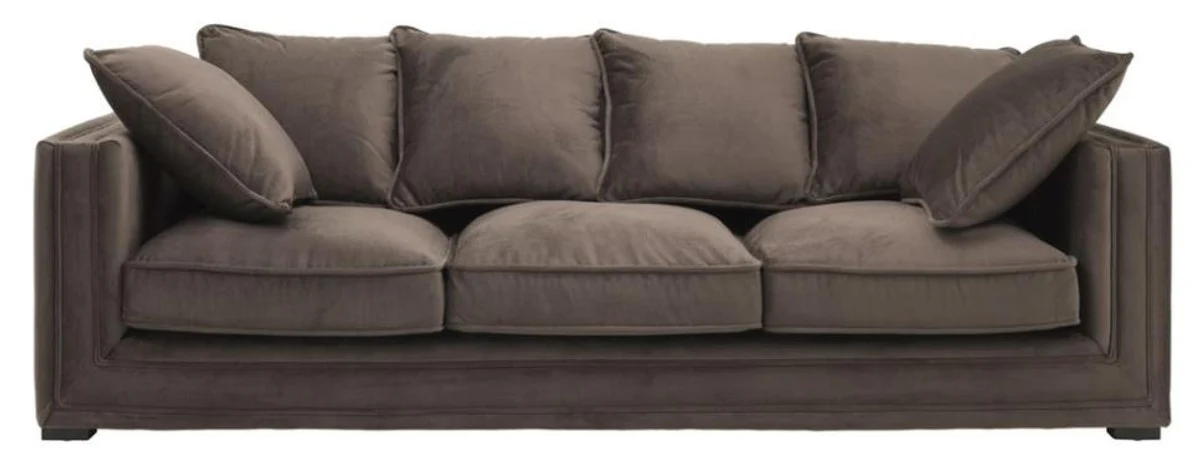 Luxury Designer 3 Seater Sofa Brown - Luxury Hotel Furniture