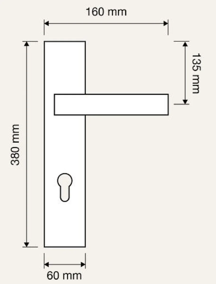 Luxury door handle set with Swarovski crystal glass gold 16 x H. 38 cm - luxury decorative accessories