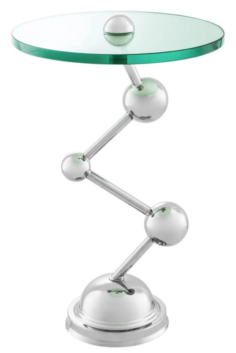 Luxury side table silver 40 x H. 65 cm - Limited Edition