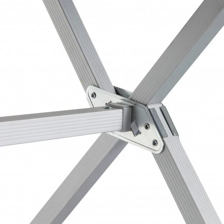 Brunner SILVER GAPLESS LEVEL 6 - Mesa plegable rectangular 140 X 81cm.