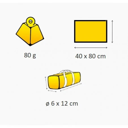 OZtrail PERSONAL TOWEL microfiber hand towel 40 X 80 CM