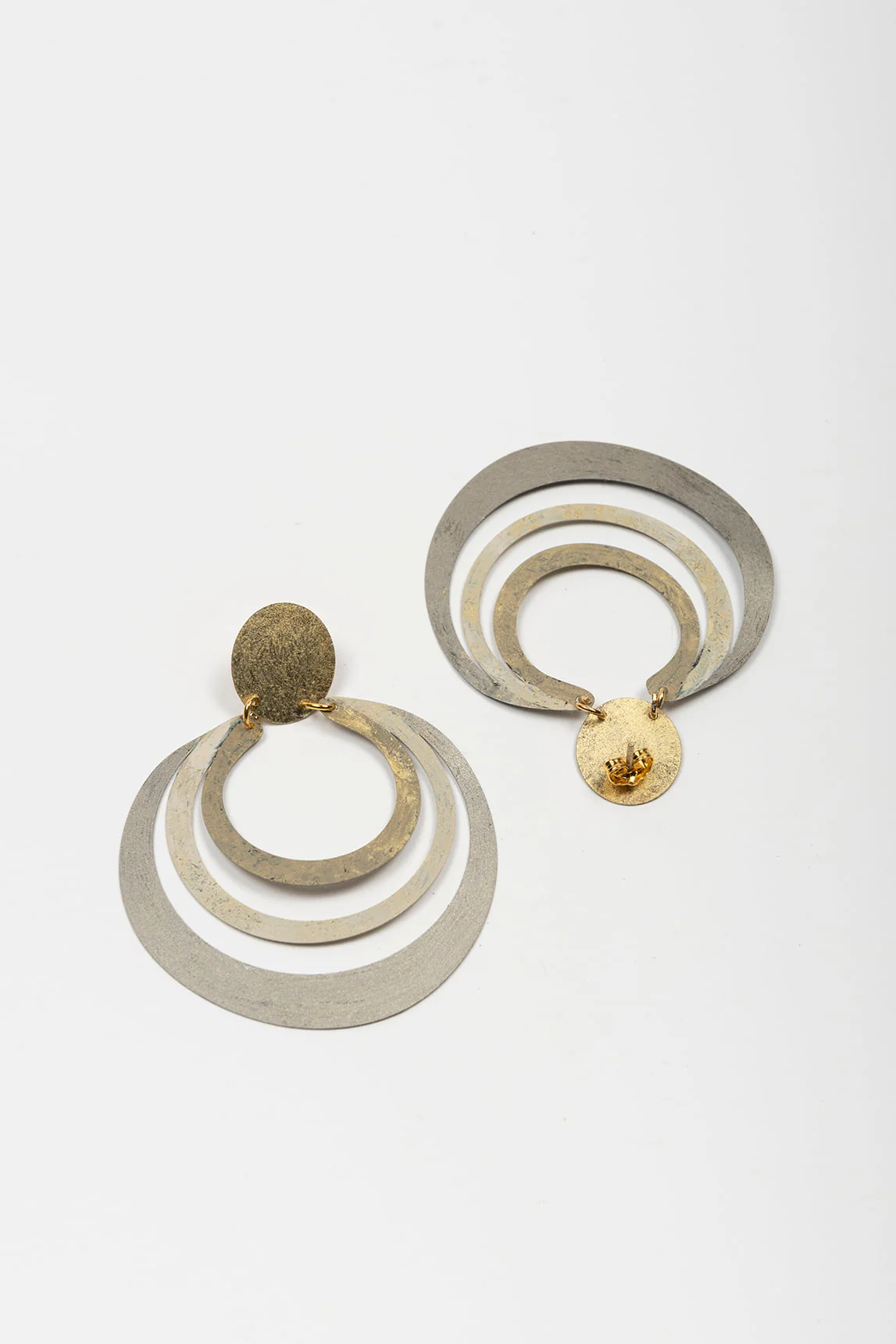 Rivera-Spanien Pendientes FL Privatsammlung Circulos Plata