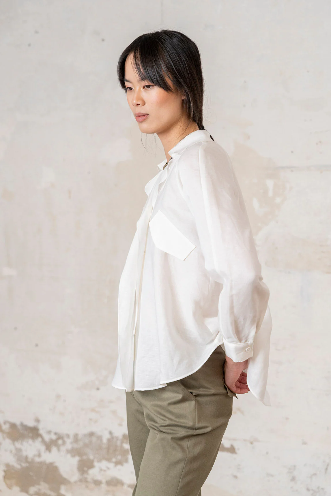 Rivera-Spanien Camisa Alatri weiß