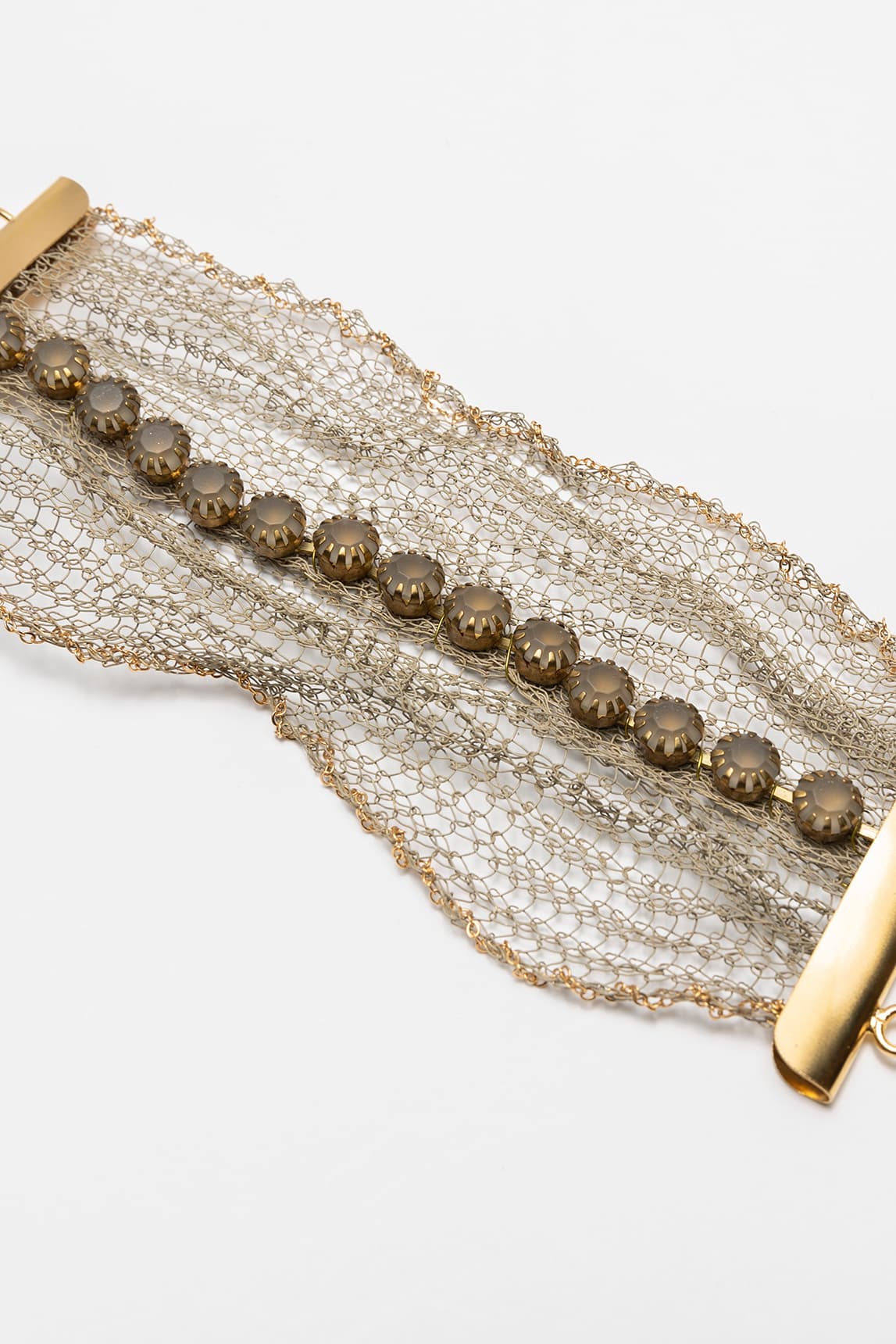 Rivera-Spain FL Private Collection Mesh-Armband Bronze