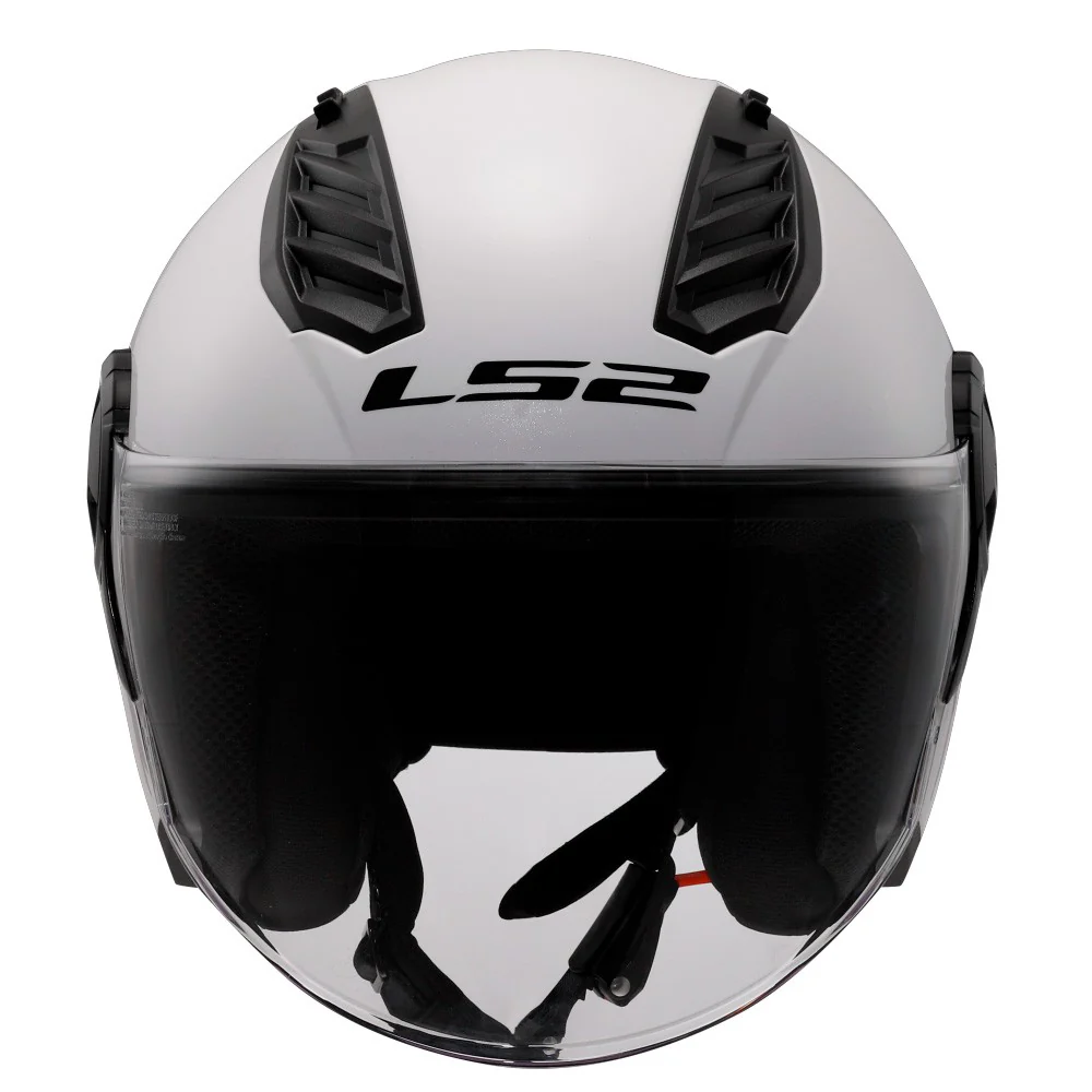 CASCO JET LS2 of616 AIRFLOW II SOLID BLANCO