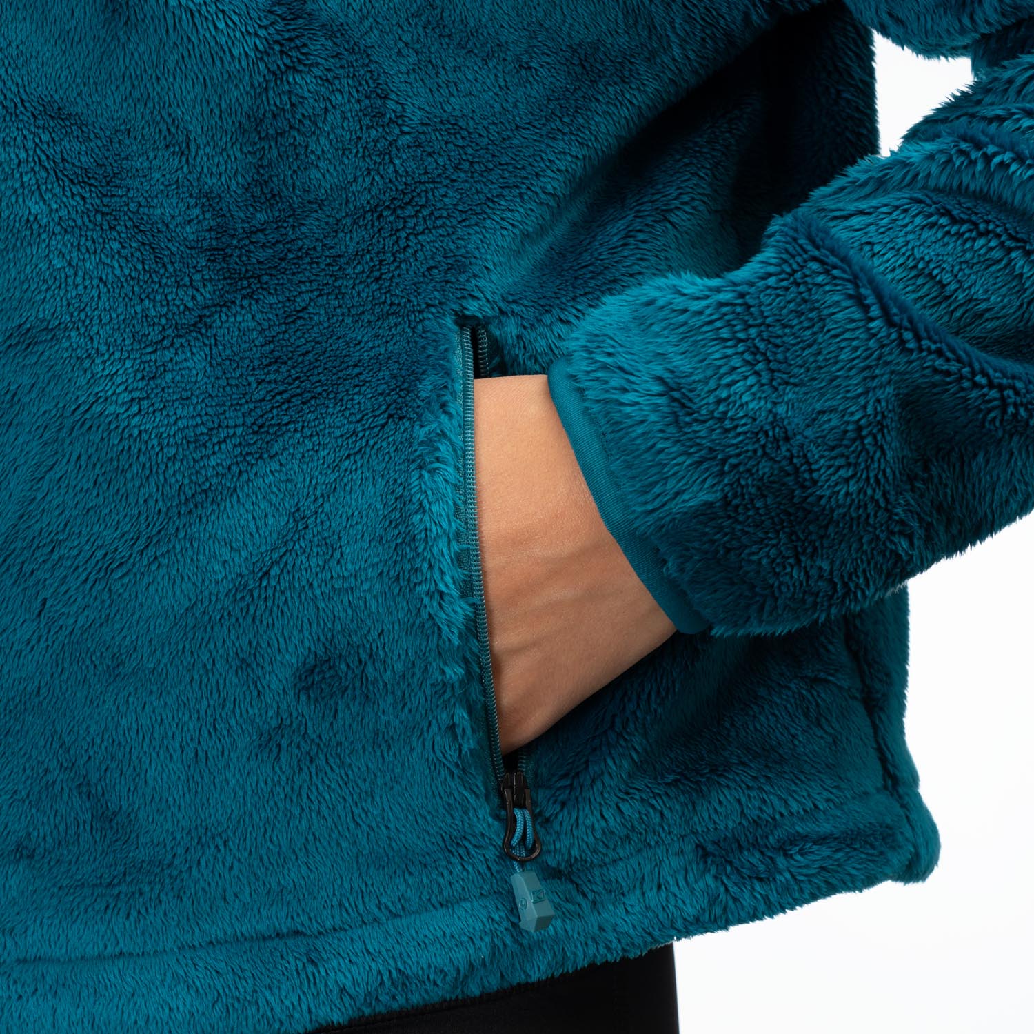 Cascade 1/4 Zip Crop Hoodie