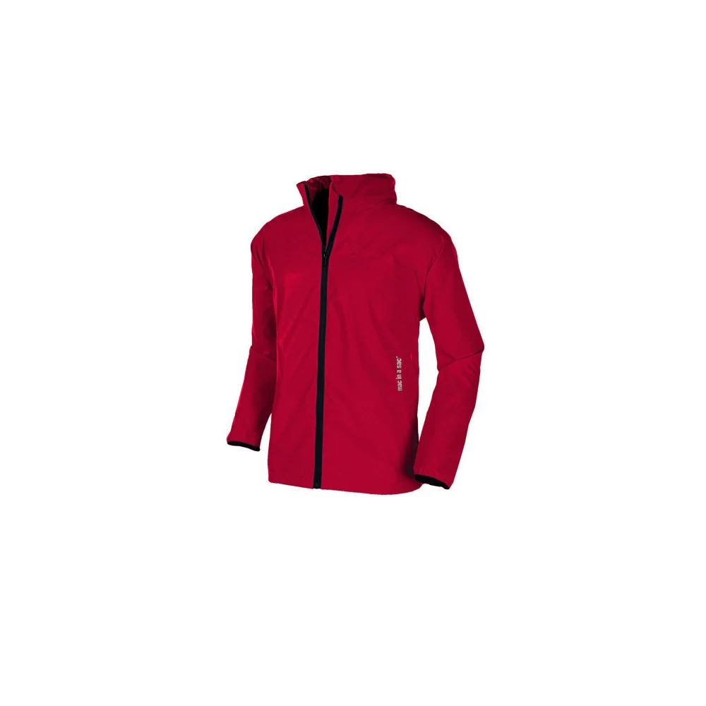 Chaqueta cortavientos Mac in a sac ADULTO - rojo