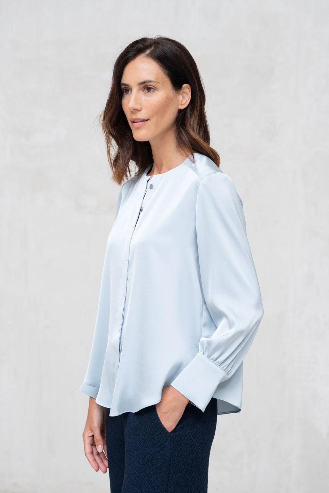 Rivera-Spain Fermo Bluse hellblau
