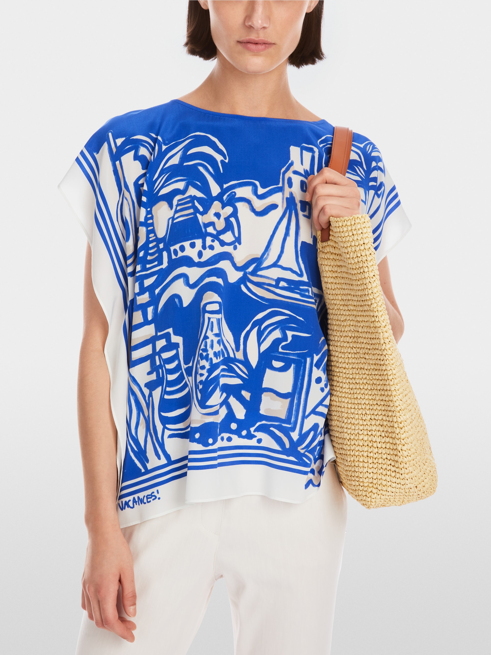 Marc-Cain Elegante Schlupfbluse