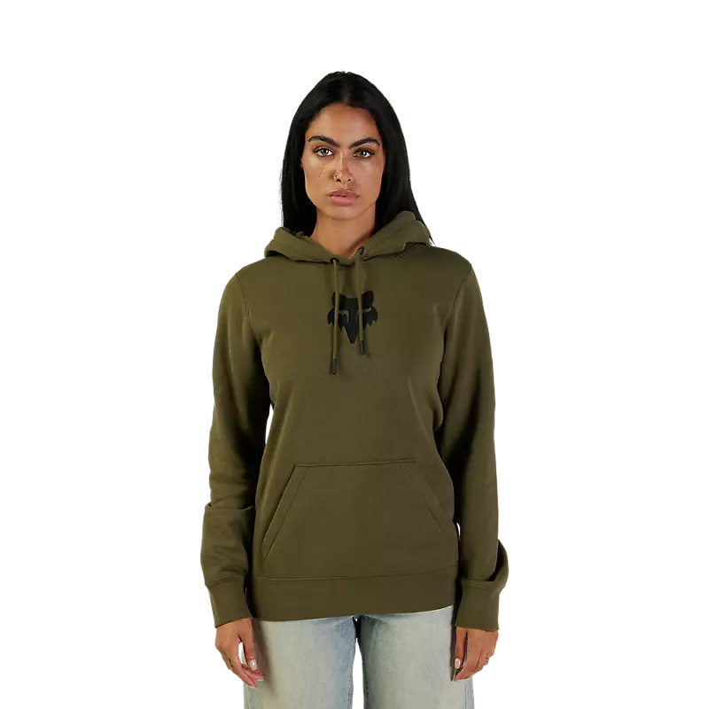 Women Fox Head Pullover Hoodie
