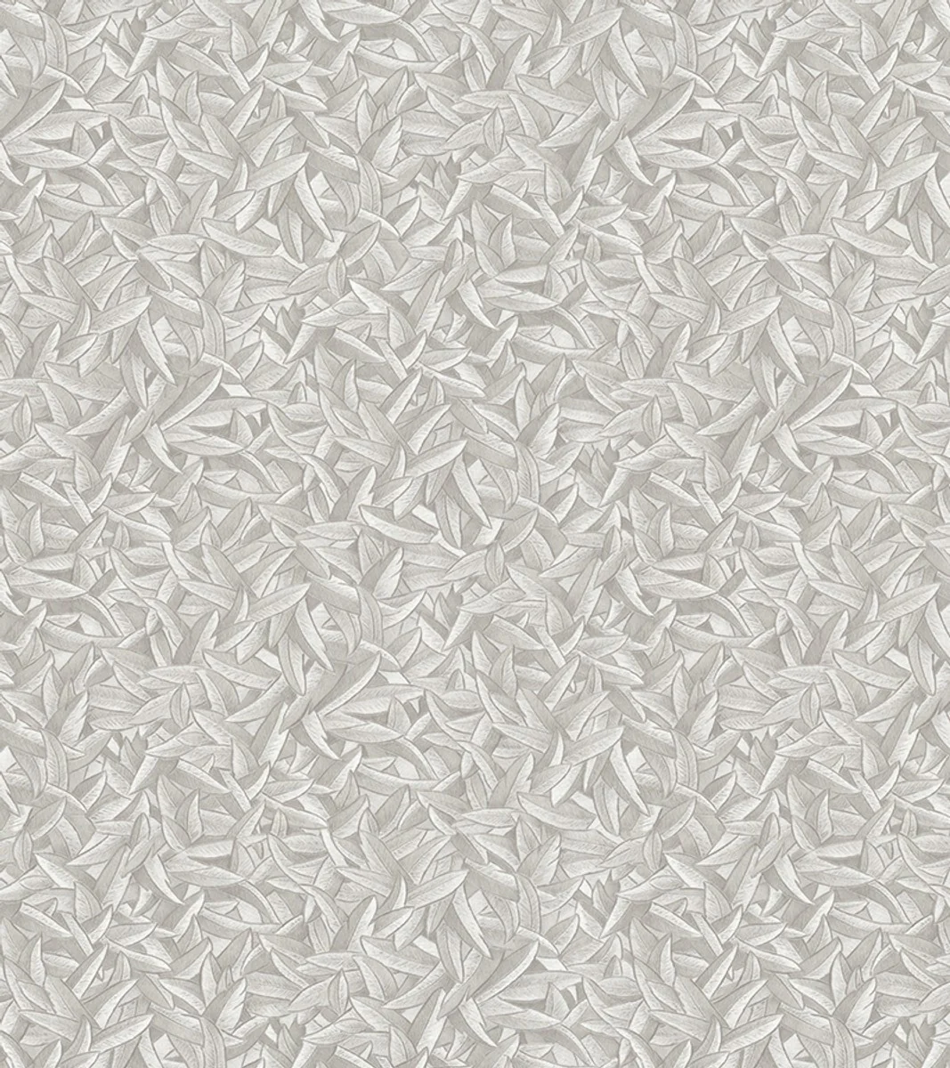 Harald Glööckler Imperial Baroque Wallpaper 54844 - Cream/Light Gray - Feathers