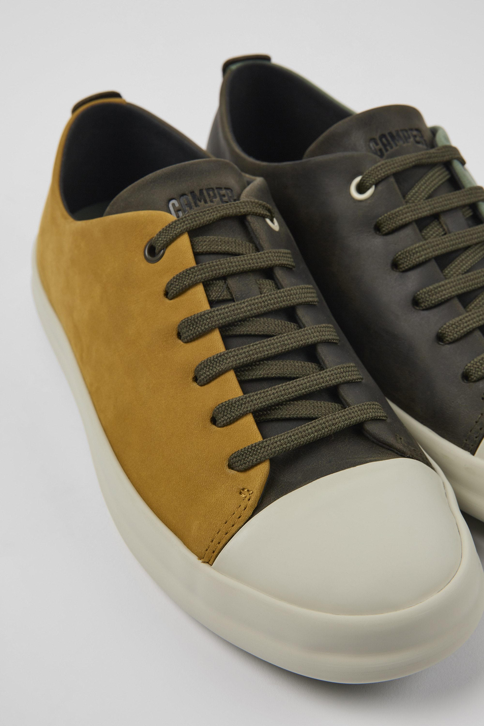 Twins - Mehrfarbiges Leder und Nubuck Schuhe für Herren