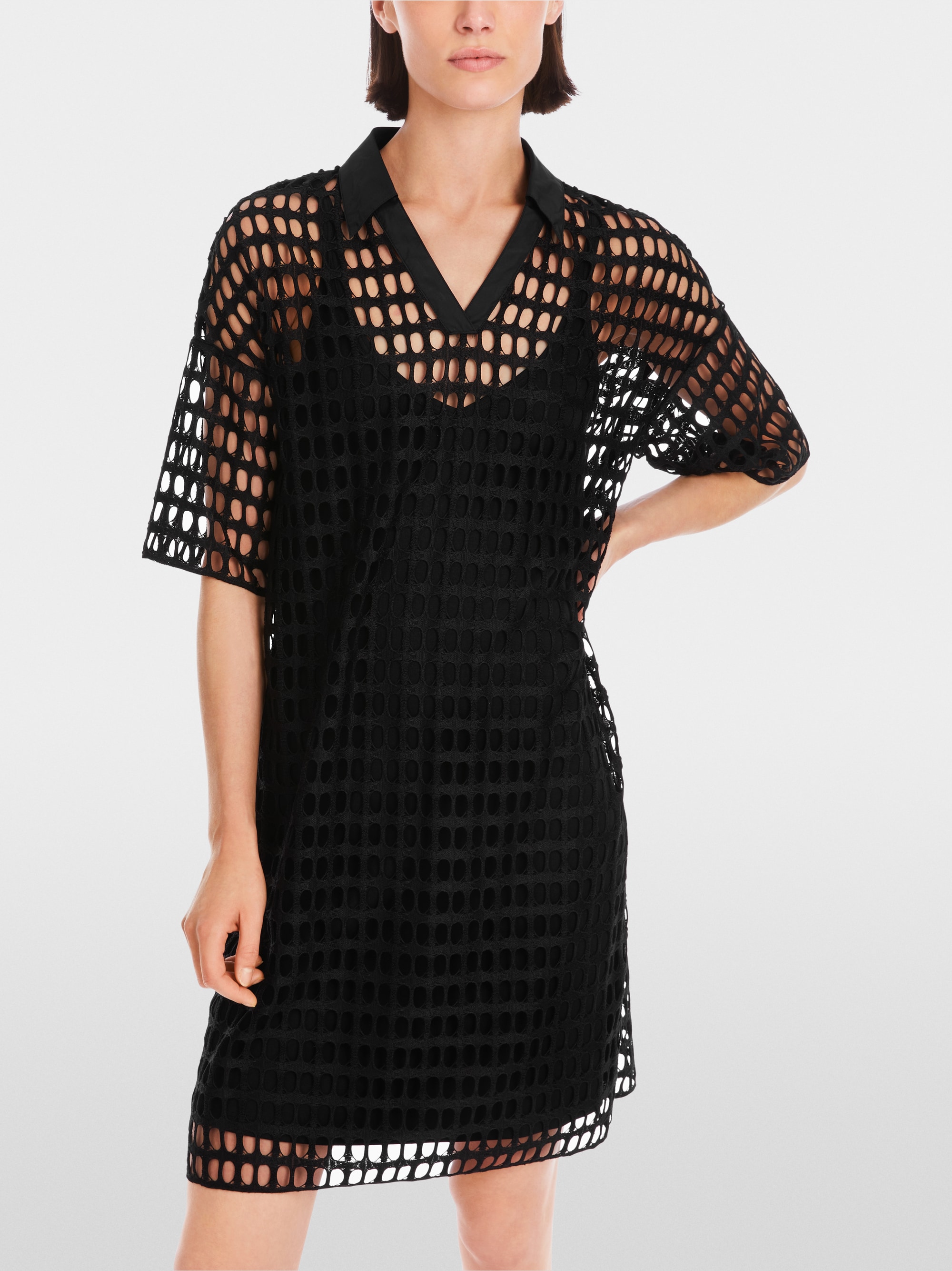 Marc-Cain Luftiges Netzkleid