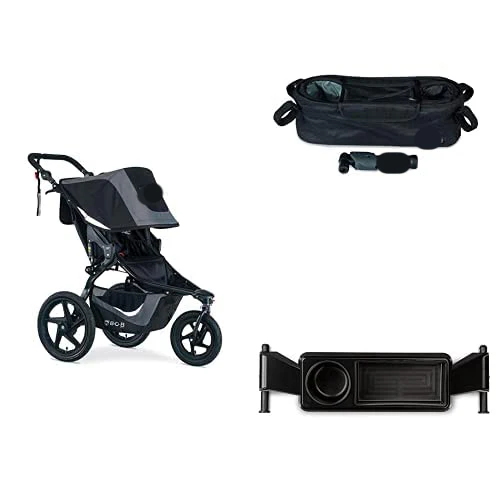 Gear Revolution Flex 3.0 Jogging-Kinderwagen, Lunar – Ultrareflektierende Akzente