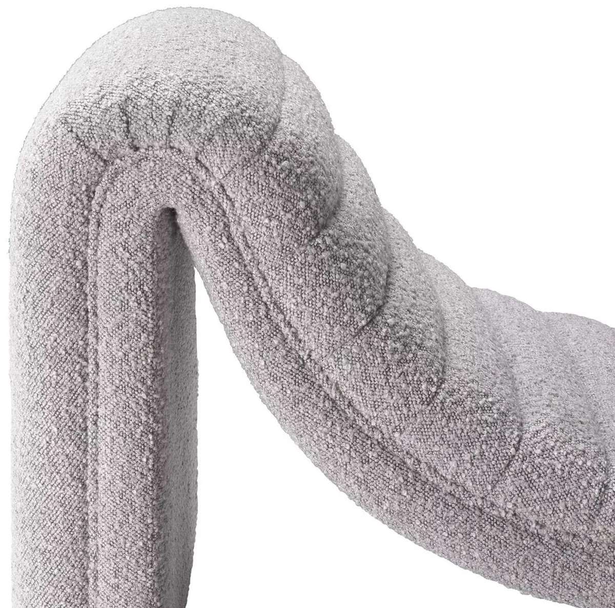 Luxury chaise longue gray 165 x 61.5 x H. 65 cm - living room lounge chair - designer chaise longue - living room furniture - luxury furniture - luxury quality