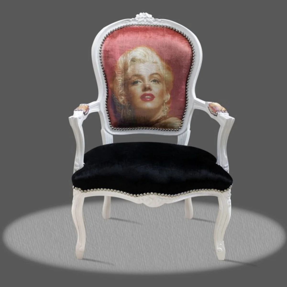 Baroque Salon Chair Marilyn Monroe - Baroque Antique Style Furniture