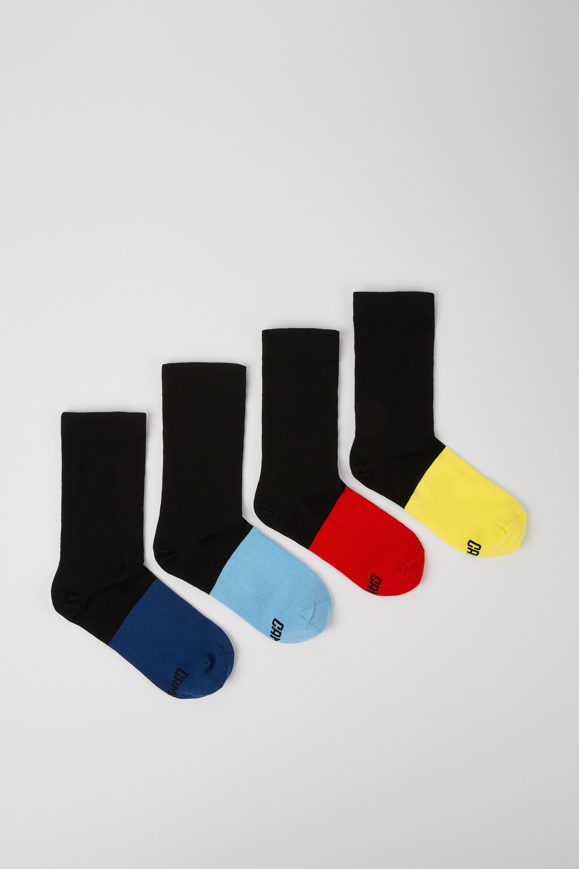 Odd Socks Pack - Vier mehrfarbige Einzel Unisex Socken