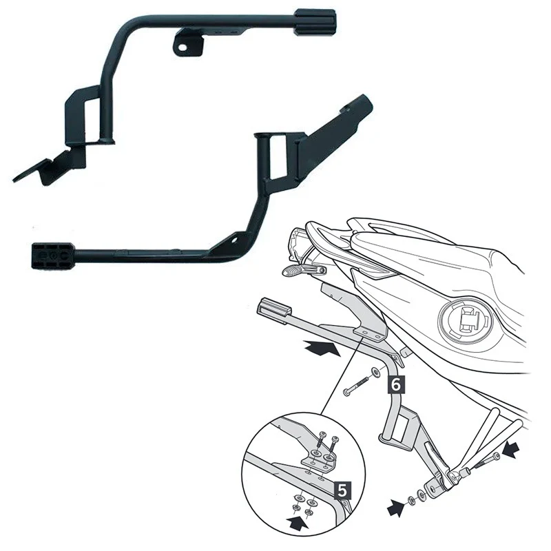 ANCLAJE LATERAL SHAD W0FR88IF - BMW F800R