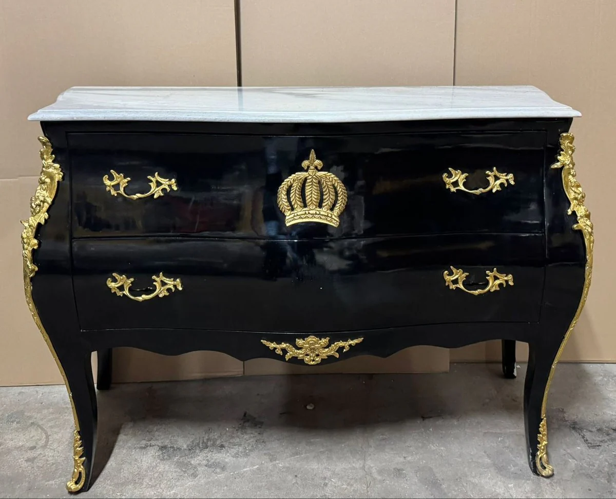 Pompöös by Barock Kommode mit Marmorplatte - designed by Harald Glööckler