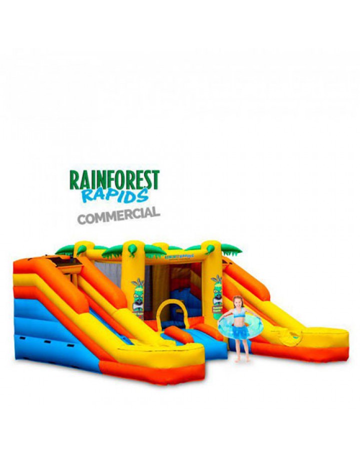 Rainforest Rapids Kommerzieller aufblasbarer Combo