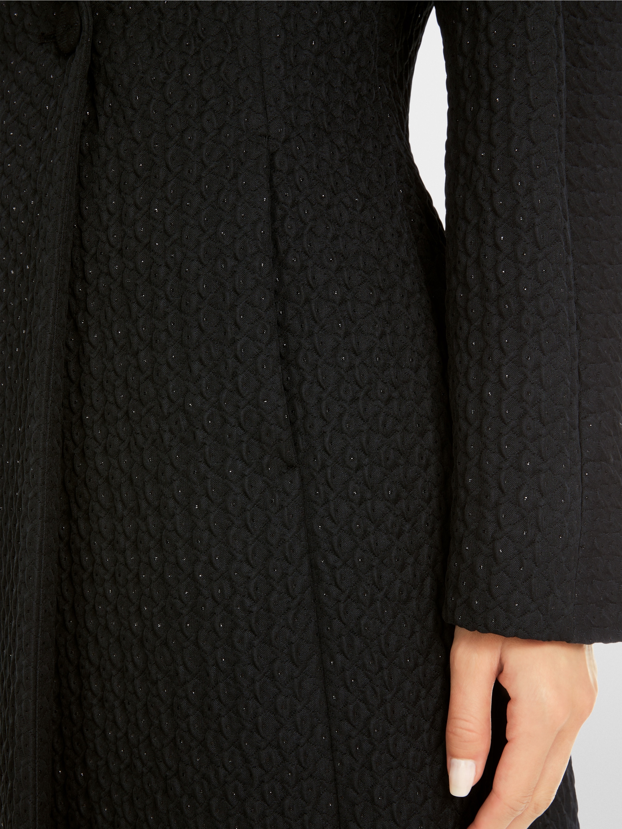 Marc-Cain Mantel mit metallischen Details