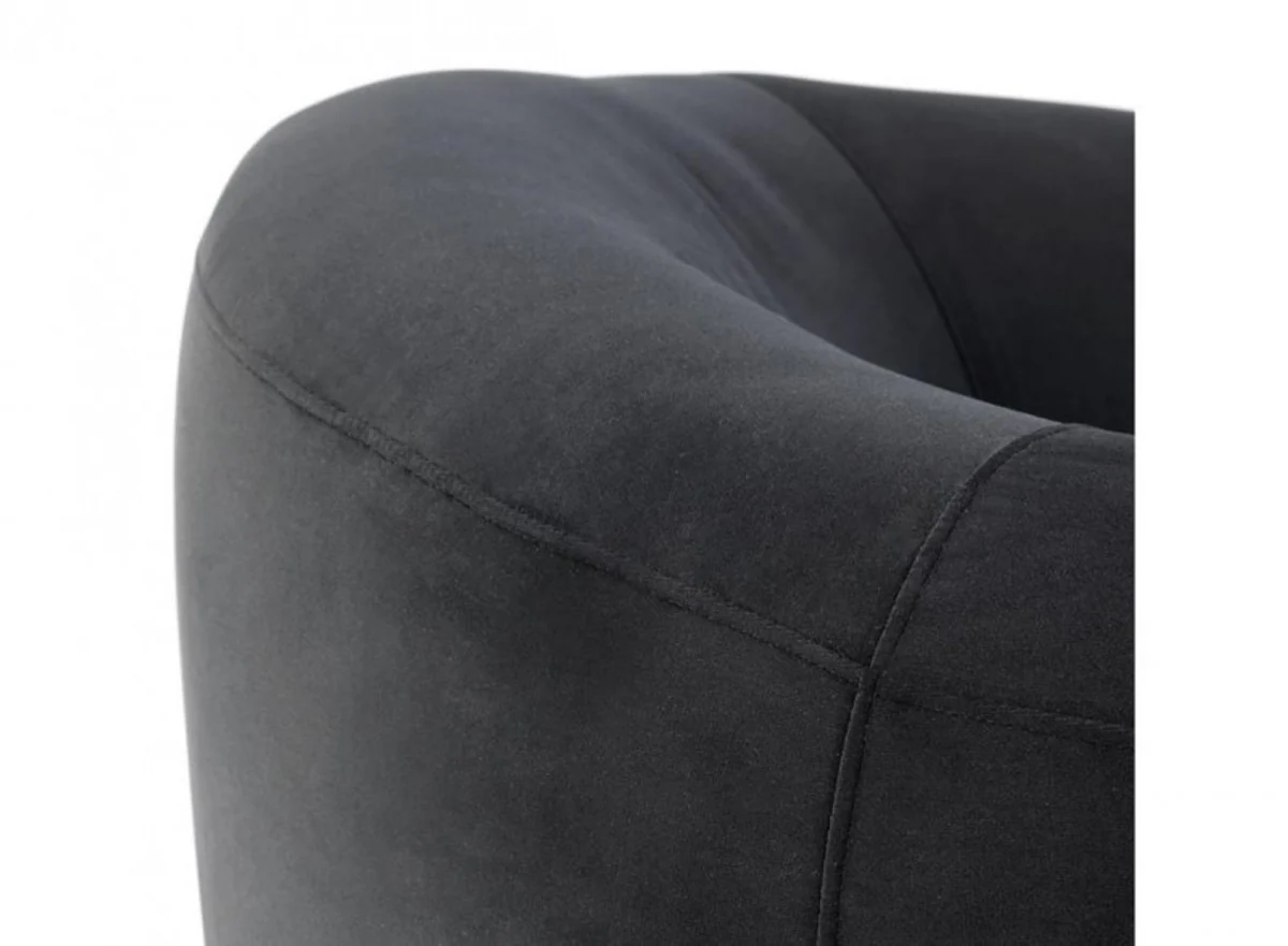 Luxury Art Deco Hotel Armchair Black - Luxury Quality