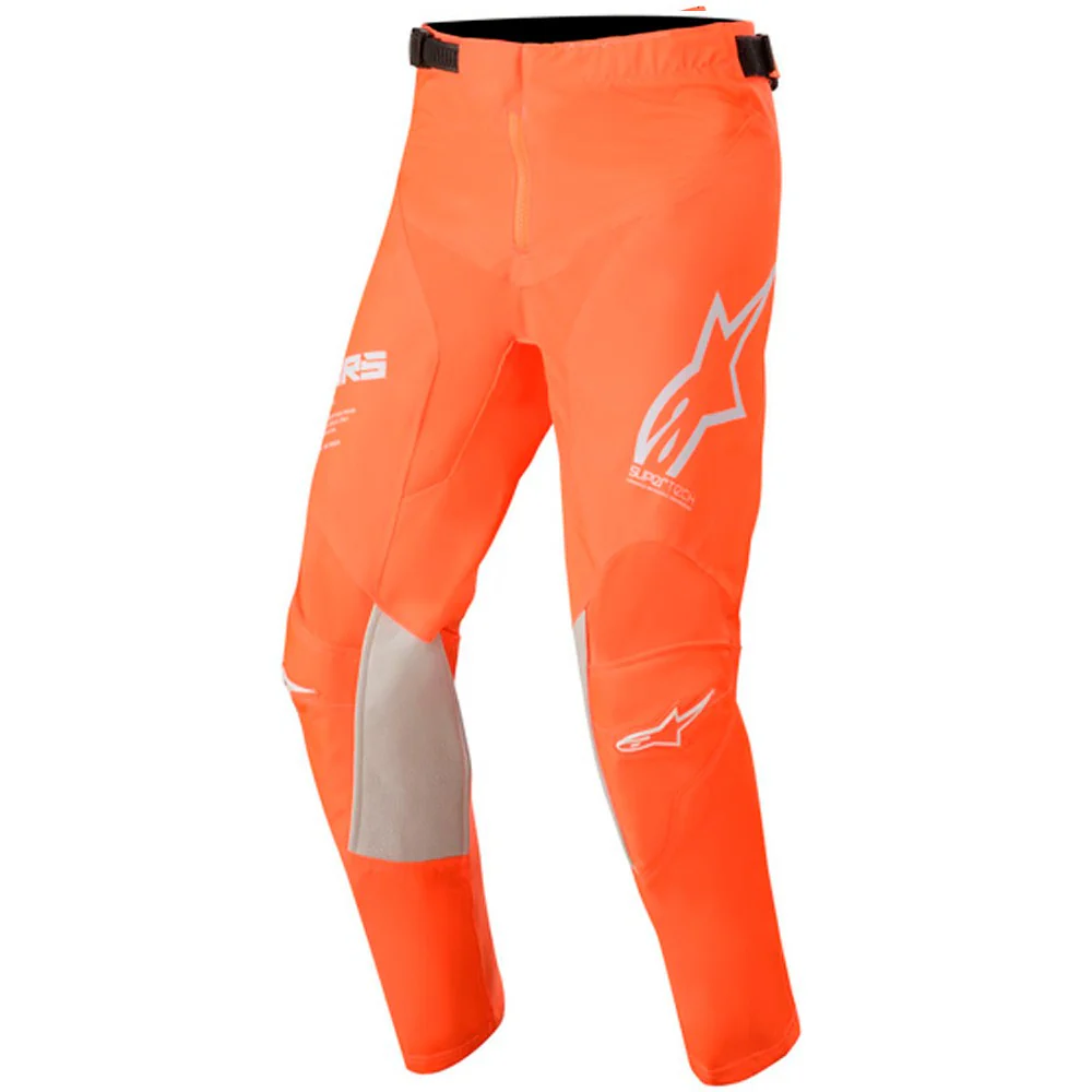PANTALON INFANTIL ALPINESTARS YOUTH RACER TECH 20 - NARANJA / BLANCO /AZUL