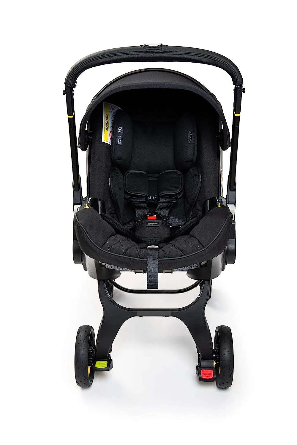 Kindersitz und Verriegelungsbasis – nach hinten gerichtet, Autositz zum Kinderwagen in Sekundenschnelle – US-Version, Nitro Black