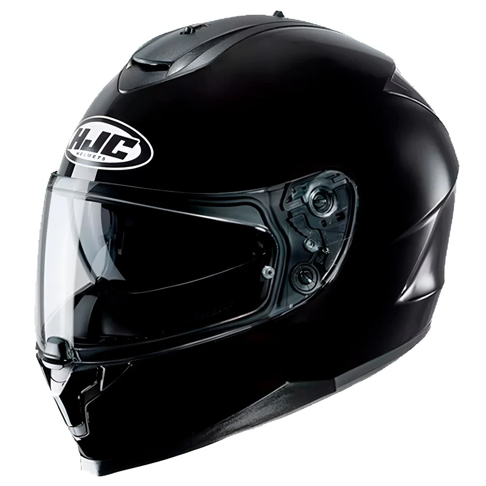CASCO HJC C70N MONOCOLOR - NEGRO BRILLO