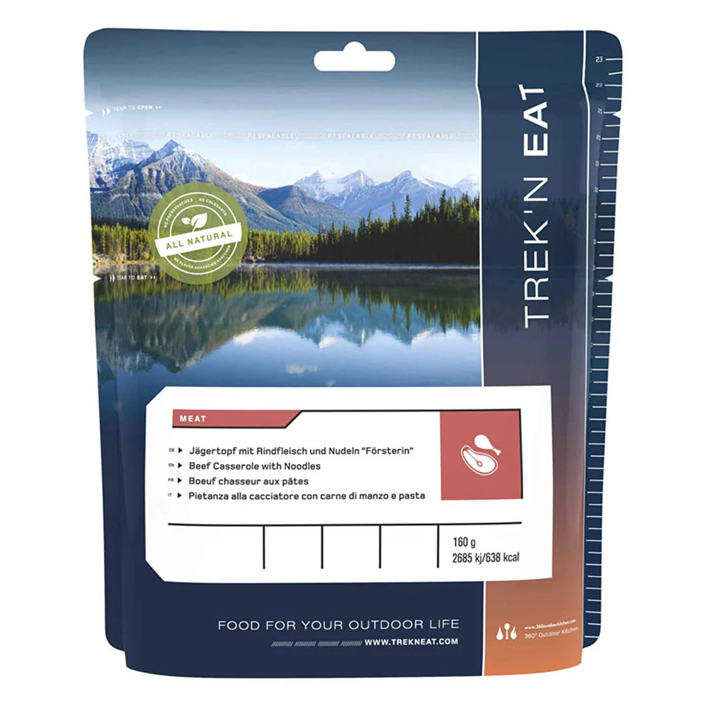 Comida liofilizada Trek'n Essen 160 g - Puchero cazador con carne