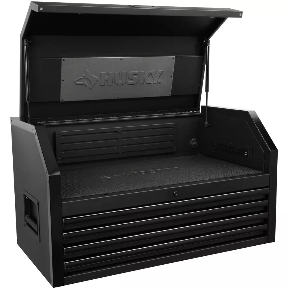 INDUSTRIE 41 IN. W X 21.5 IN. D 4-DRAWER TOP TOOL CHEST IN MATTE BLACK