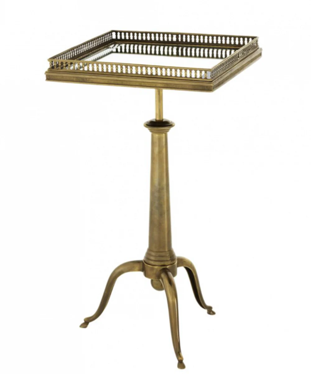 Luxury Art Deco Designer Brass Side Table - Hotel Table Furniture