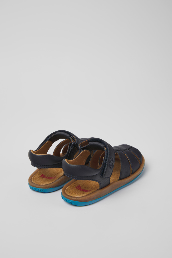 Bicho Blaue Leder Sandalen für Jungen