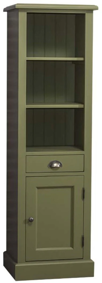 Country house style bathroom cabinet green 49 x 39 x H. 160 cm - bathroom furniture in country house style