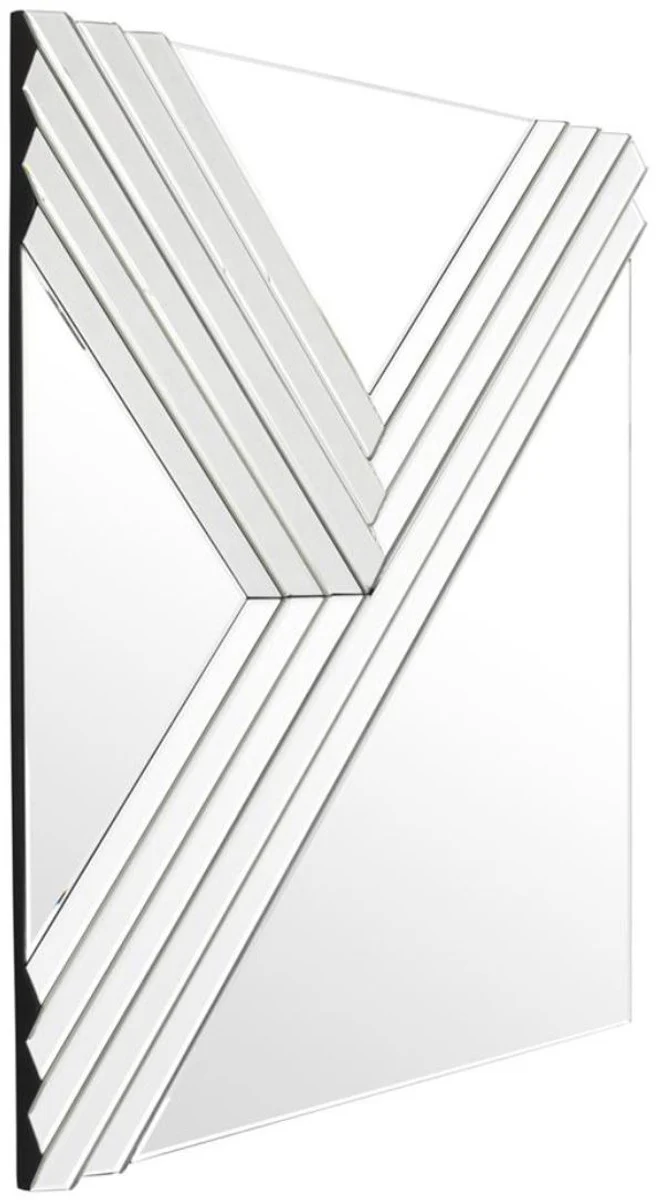 Designer Spiegel / Wandspiegel 100 x H. 100 cm - Luxus Möbel