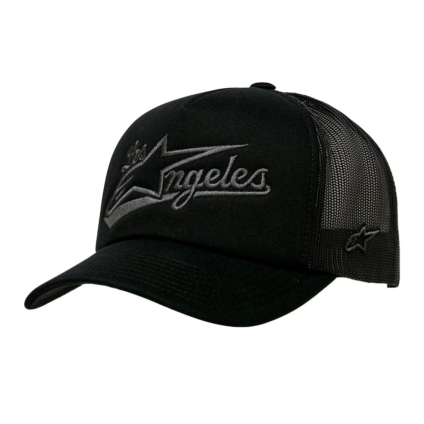 GORRA ALPINESTARS LOS ANGELES FOAM TRUCKER NEGRO / ANTRACITA