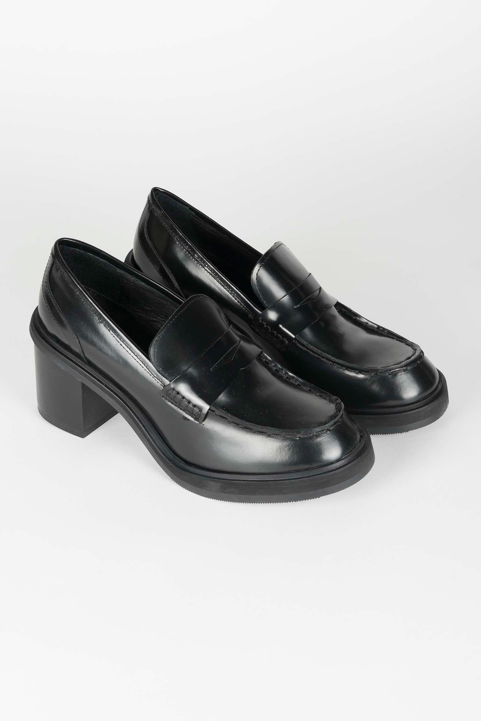 Rivera-Spain Mokassin Cecilia mit schwarzem Absatz