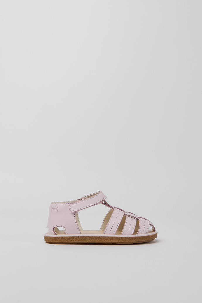 Miko Pink Leder Sandalen für Mädchen