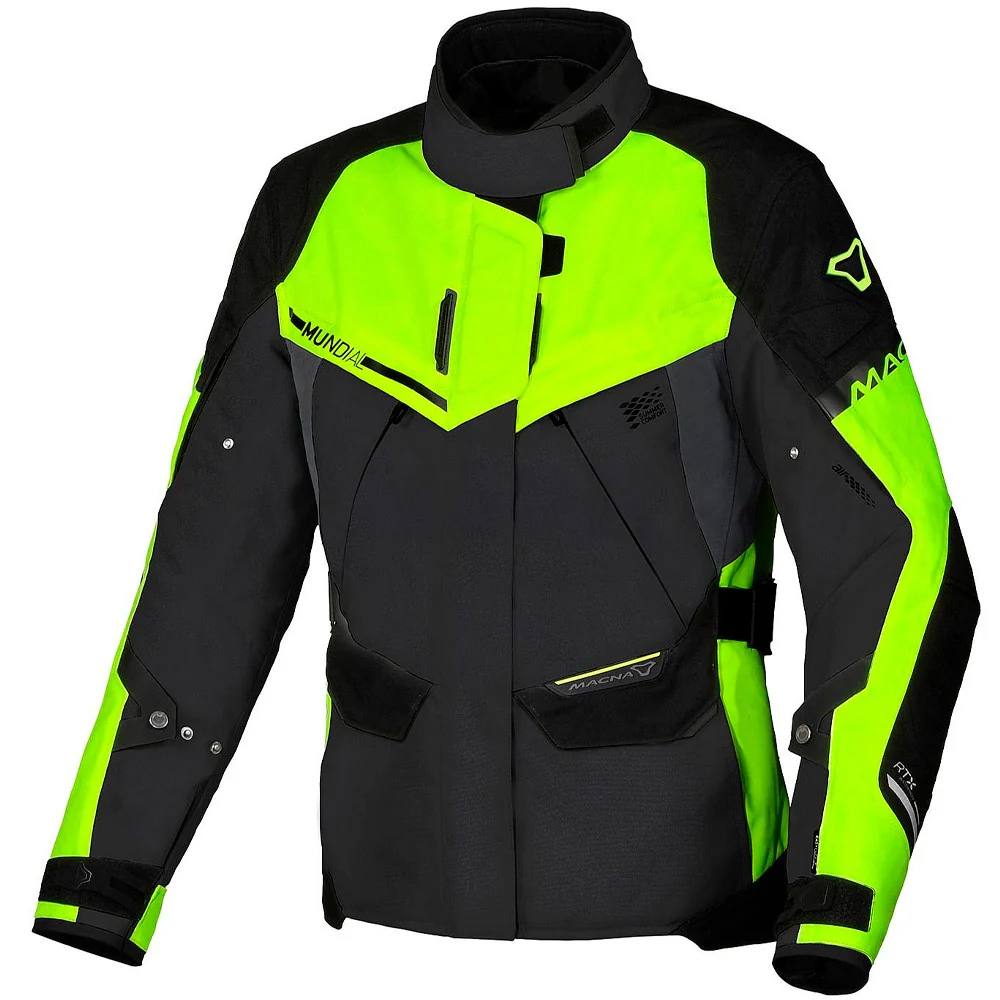 MACNA WORLD LADY 4 SEASON JACKET - GRAY / YELLOW