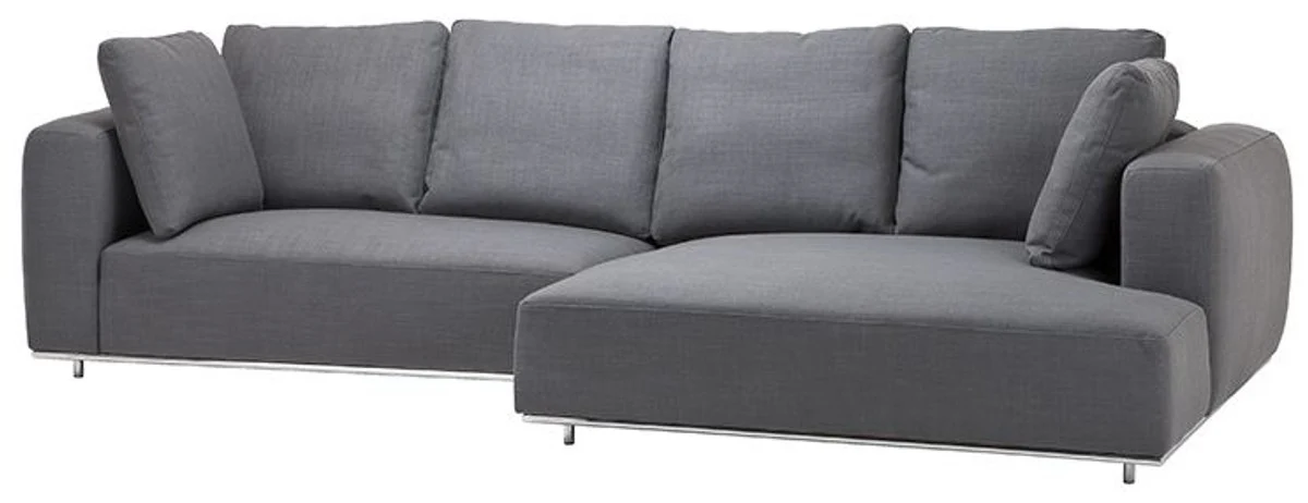 Luxury sofa gray - designer corner sofa