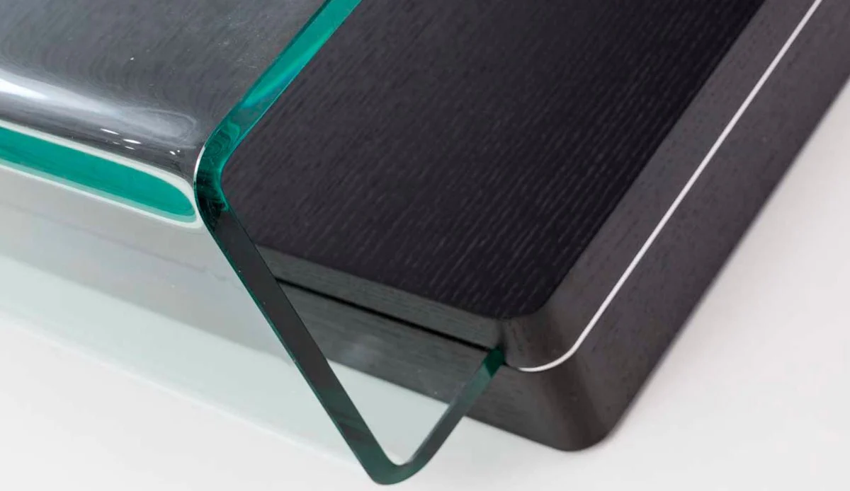 Designer coffee table black 120 x 70 x H. 33 cm - Modern living room table - Luxury collection